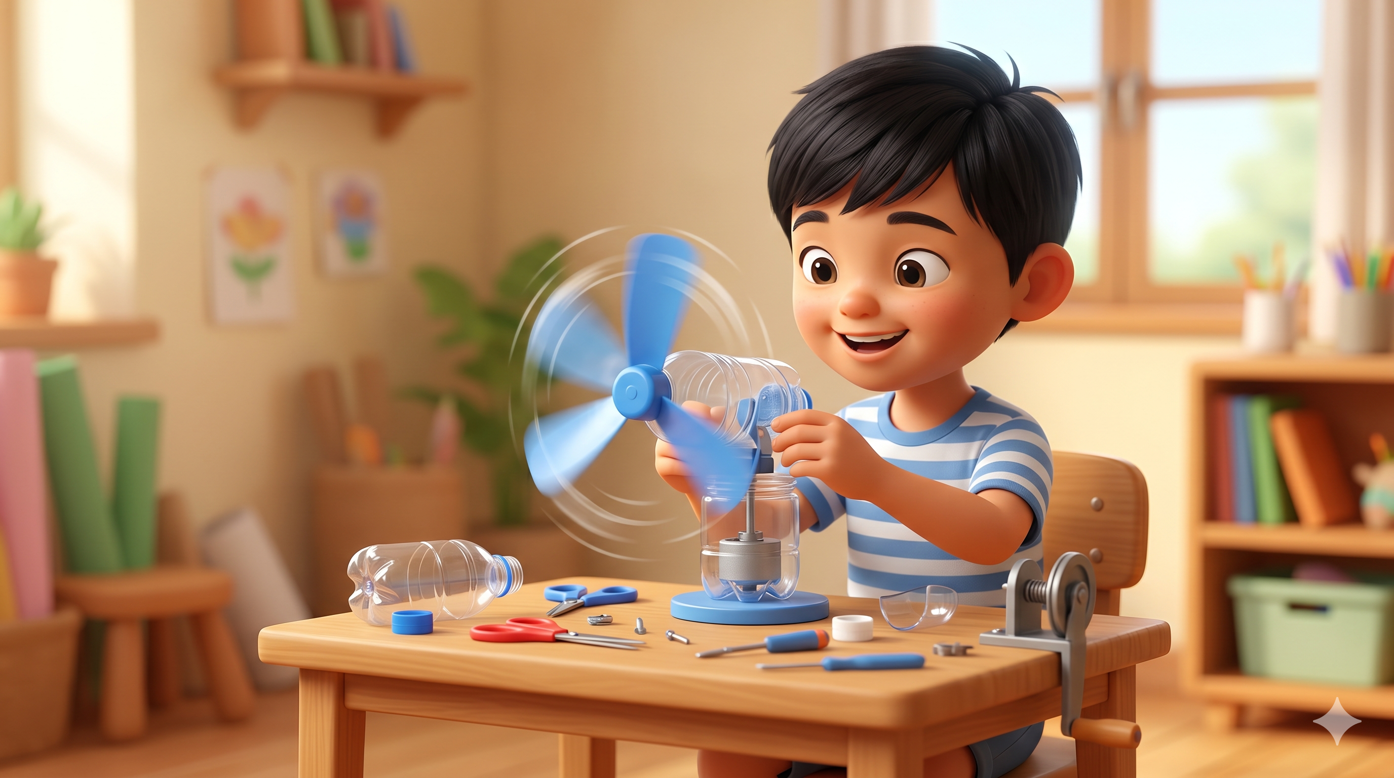 Cover Puisi Botol Bekas Menjadi Benda yang Berguna